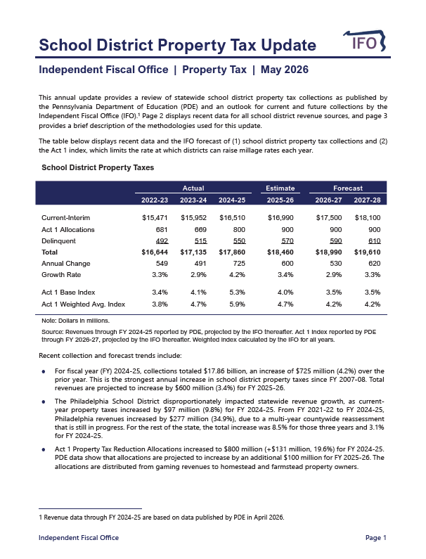 Release thumbnail - School District Property Tax Update - 2026-05-28
